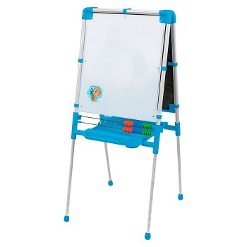 Доска знаний-мольберт 2 двусторонний (голубой-2)
