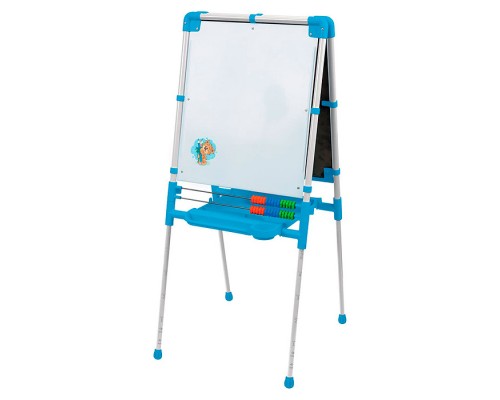 Доска знаний-мольберт 2 двусторонний (голубой-2)