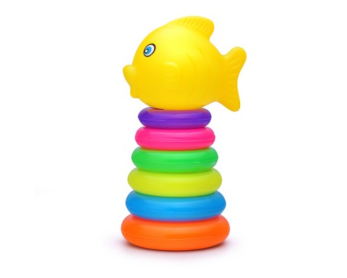 Пирамидка "Рыбка" (6 колечек) в сетке