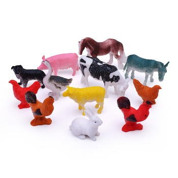 Наборы животных "Домашняя ферма-2" в пакете
