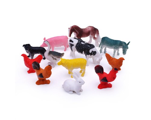 Наборы животных "Домашняя ферма-2" в пакете