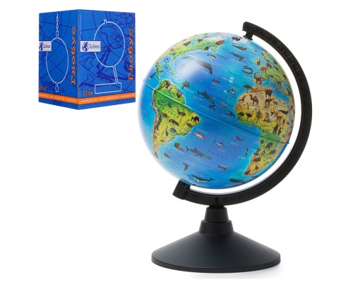 Глобус Зоогеографический (детский)