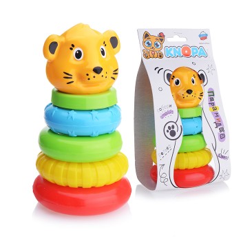 Пирамида "Львенок" 18 см 4 кольца Пирамида "Львенок" 18 см 4 кольца