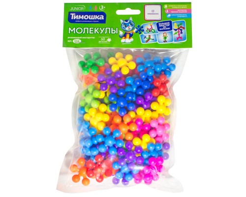 Конструктор "Молекулы" 60 деталей.