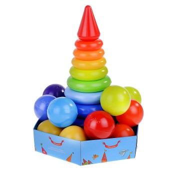 Радуга Макси развив.набор в подлож.с мячиками Радуга Макси развив.набор в подлож.с мячиками