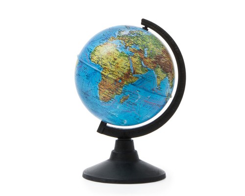 Глобус Земли физический 120мм Классик