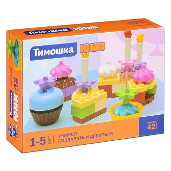 Конструктор "Учимся создавать и делиться" 42 детали
