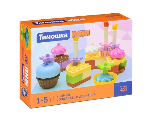 Конструктор "Учимся создавать и делиться" 42 детали