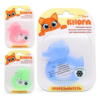 Массажер для десен охлаждающий (прорезыватель) "Уточка" Массажер для десен охлаждающий (прорезыватель) "Уточка"