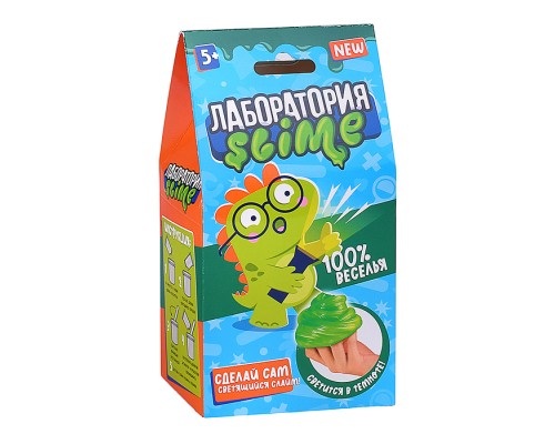 Игрушка для детей "Slime лаборатория" Светящийся slime