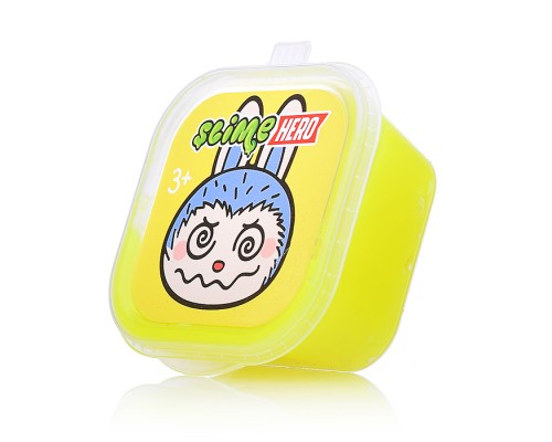Игрушка для детей старше трех лет модели слайм "Hero" хит желтый