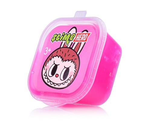 Игрушка для детей старше трех лет модели слайм "Hero" хит розовый