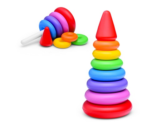 Пирамидка с кольцами, средняя