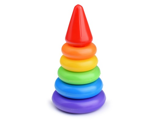 Пирамидка с кольцами малая