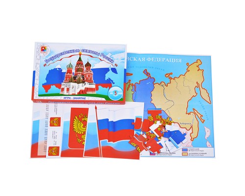 Настольная игра "Государсвенные символы России"