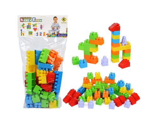 Конструктор "Комби Блок" 46 дет.