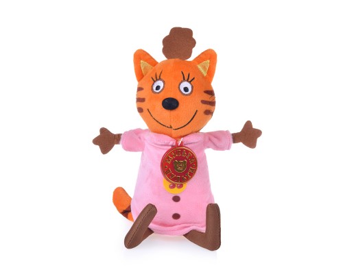 Мама кошка "Три кота" 20 см. озвуч., русс., чип в пак. в кор.