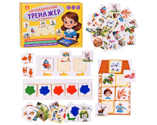 Тренажер логопедический на липучках