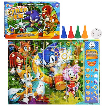 Настольная игра-ходилка "Большая гонка. Супер ёж"