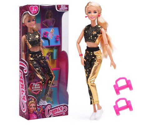 Кукла 29 см София (руки и ноги сгиб., акс, кор)