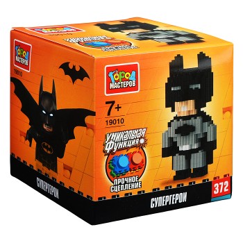 Конструктор 3D сборная фигурка "Супергерои" 372 дет. Конструктор 3D сборная фигурка "Супергерои" 372 дет.