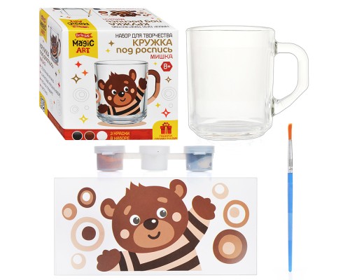 Набор для творчества. Кружка под роспись "Мишка"
