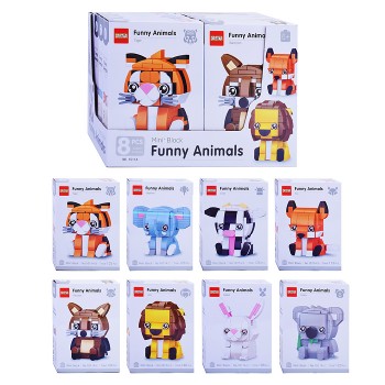 Конструктор "Фигурки животных" в коробке