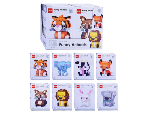 Конструктор "Фигурки животных" в коробке