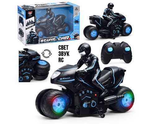 Машина "Пилотный мотоцикл" р/у, 27 MHz, в коробке