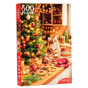 Пазлы 500 "Новогодний уют"