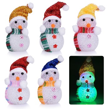 Новогоднее украшение "Милый снеговик"