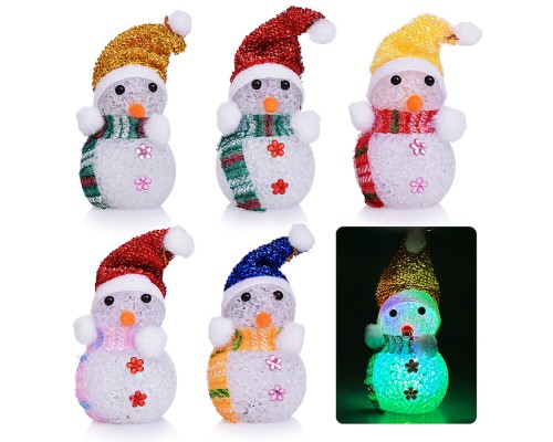 Новогоднее украшение "Милый снеговик"