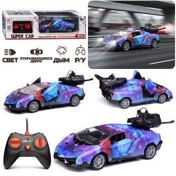 Машина "ДрайвДрон" р/у, 27 MHz, в коробке