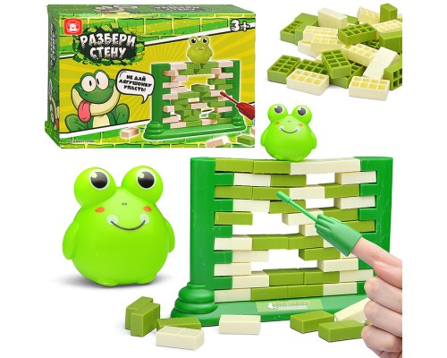 Игра настольная "Разбери стену" в коробке