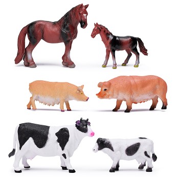 Набор животных "Ферма" в пакете