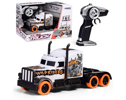 Машина "Грузовк тягач №2" р/у, 27 MHz, в коробке