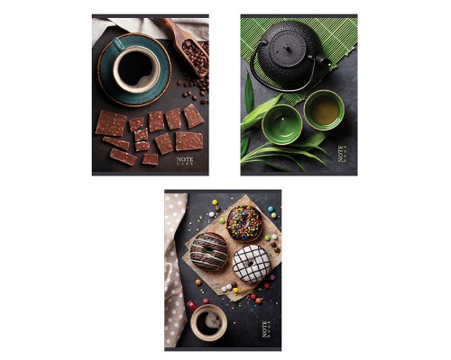 Тетрадь 80л. клетка А4 S "Чай&Кофе" стандарт