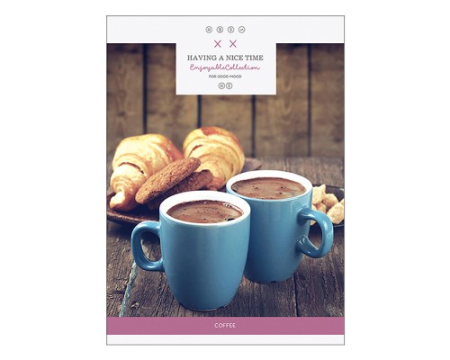 Тетрадь 80л. линия "Французский завтрак" А4 скрепка