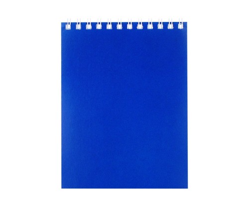 Блокнот 40л. А6 клетка, гребень ML Корпоратив-синий
