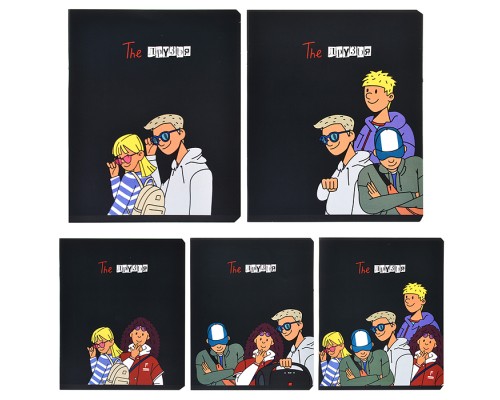 Тетрадь 48л. клетка, А5 "Друзья" скрепка