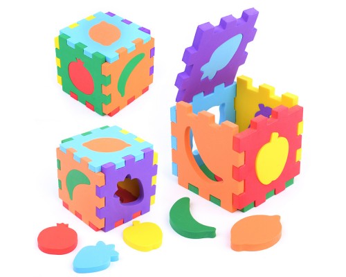 Кубик-сортер "Фрукты"