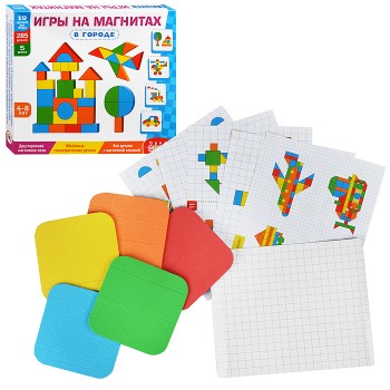 Магнитная мозаика "В городе"