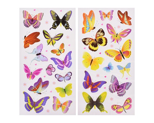 Переводные татуировки. Бабочки