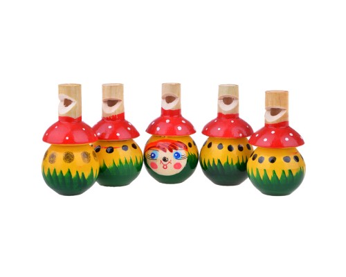 Свистулька Грибок окрашенная