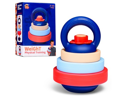 Детская гиря "Самый сильный" в коробке