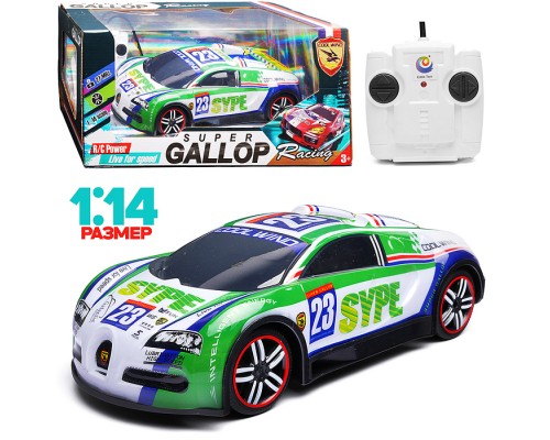 Машина "Скорость" на р/у, 27 MHz, в коробке