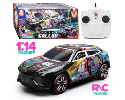 Машина "Городские гонки" на р/у, 27 MHz, в коробке