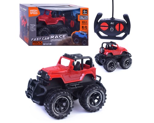 Машина "High speed" красный, р/у, 27 MHz, в коробке