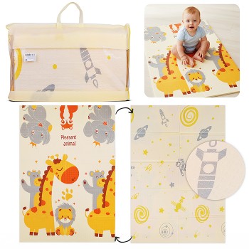 Коврик развивающий "Веселые зверята" (120*180*0.8cm)