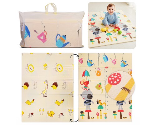 Коврик развивающий "Лесные жители" (150*180*0,8cm)